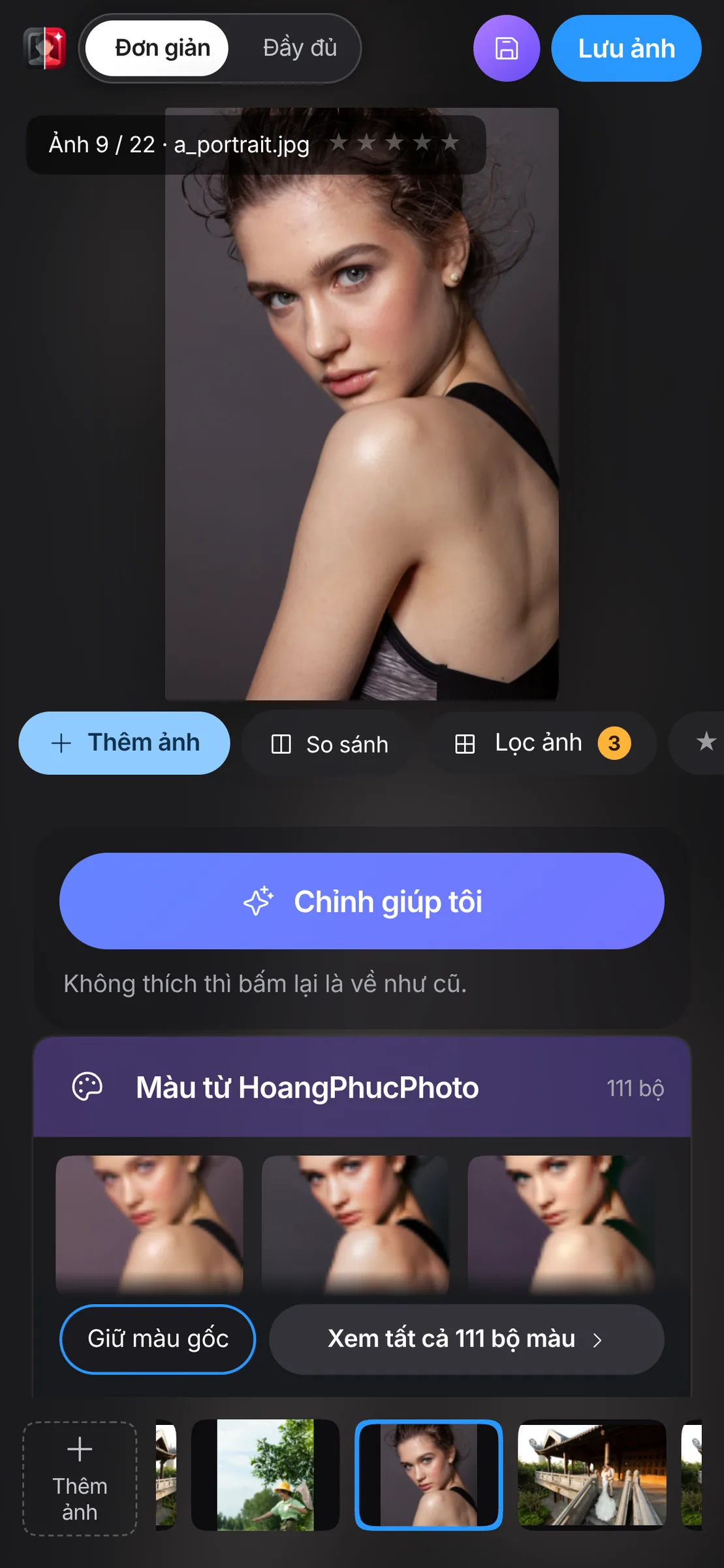Fotoreto trên điện thoại