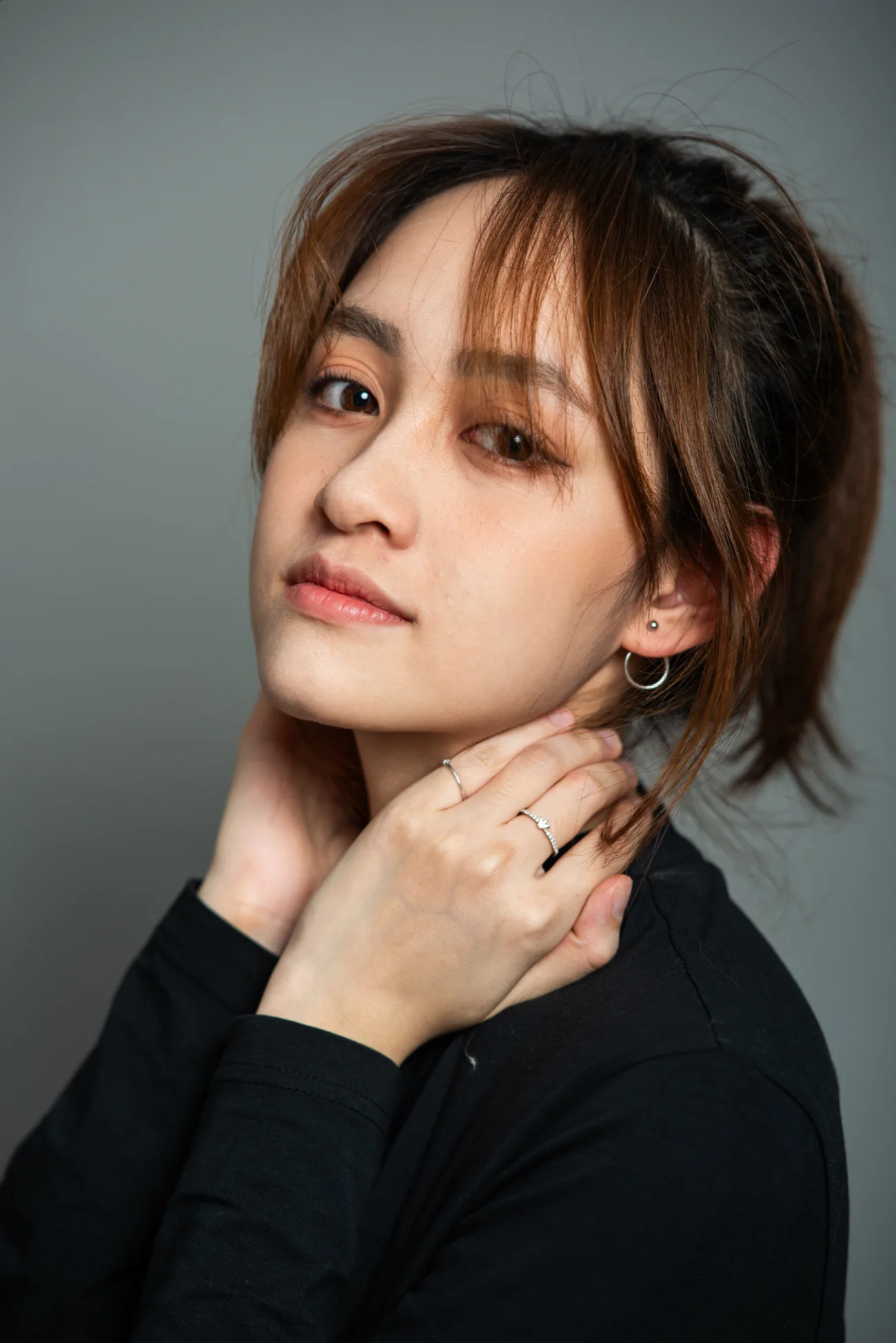 Chân dung trước khi retouch